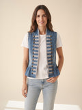 Chaleco napoleón vaquero azul vaquero — La Boutique, La Algaba