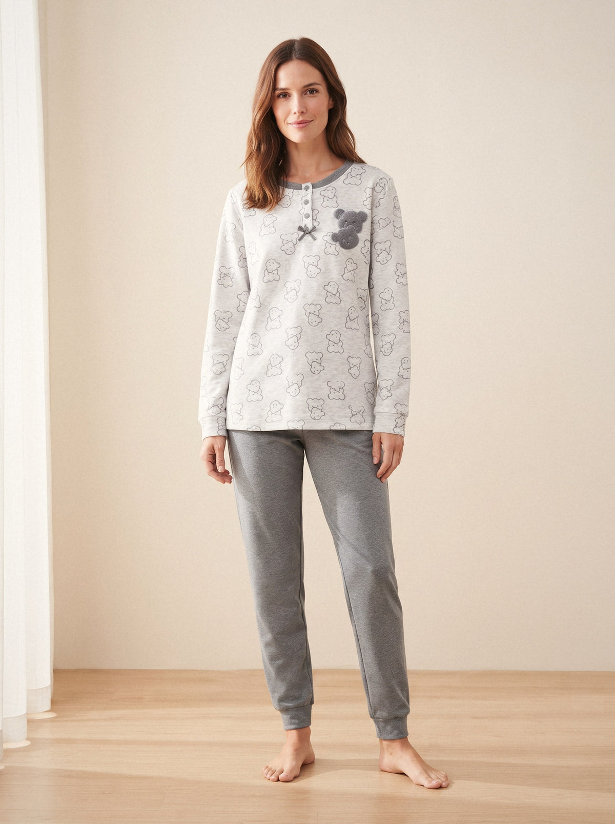 Pijama de ositos gris — La Boutique, La Algaba