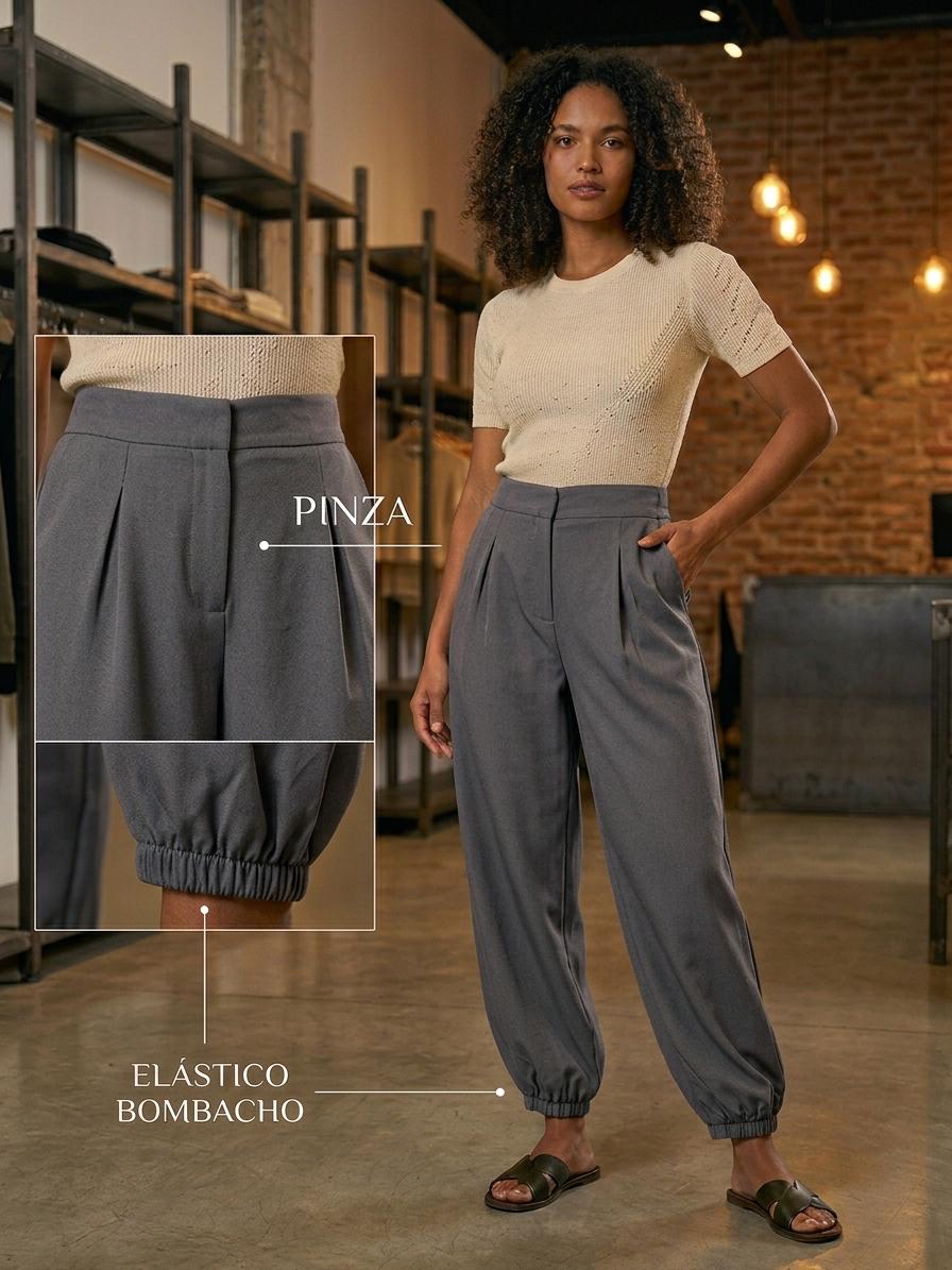 Pantalón pinzas
