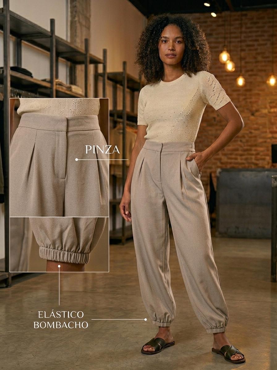 Pantalón pinzas