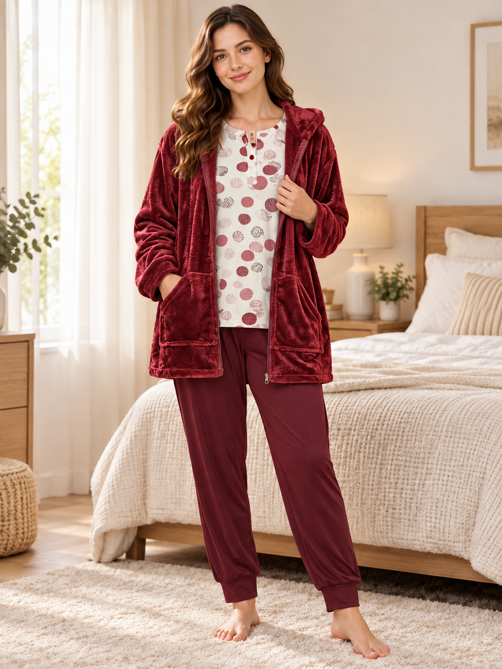 Pijamas 3 piezas