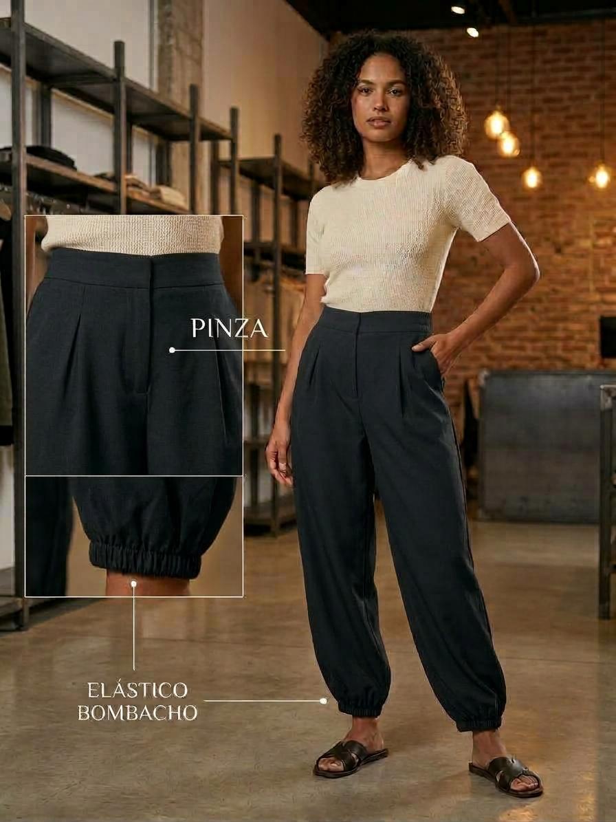 Pantalón pinzas