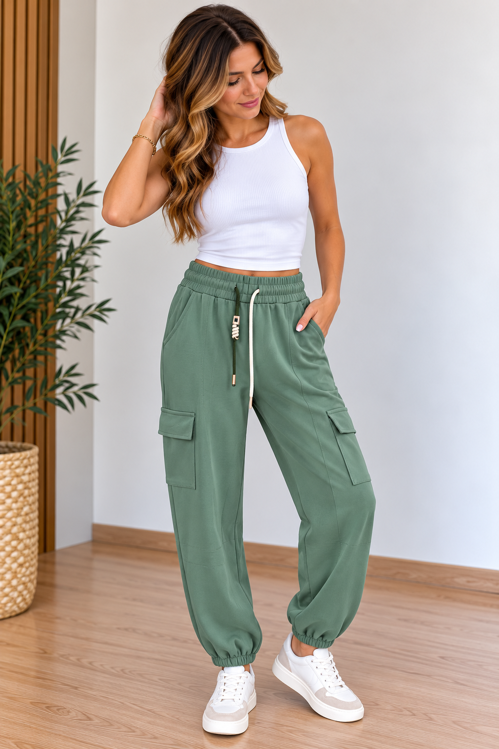 Pantalón multibolsillo