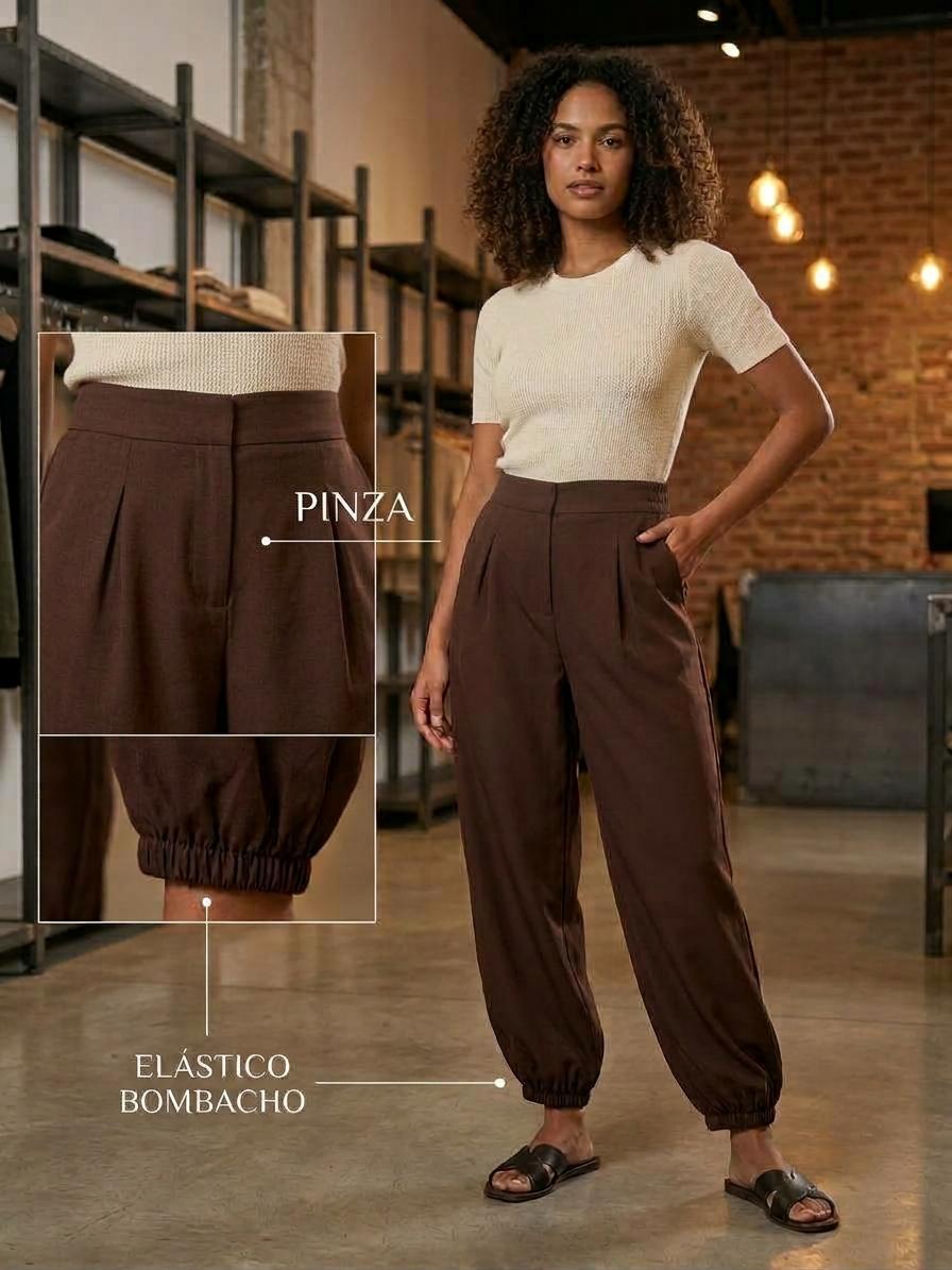 Pantalón pinzas