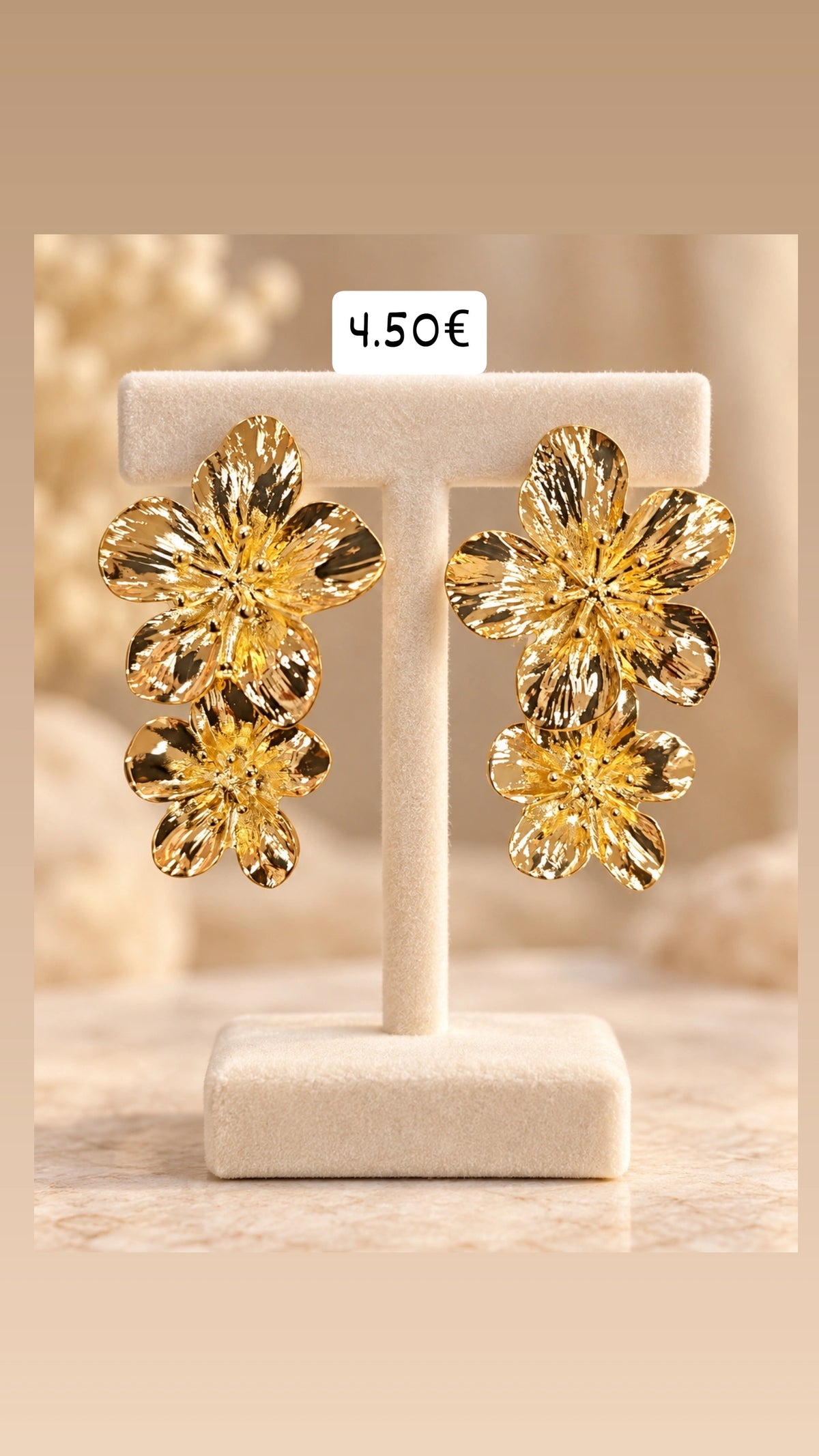 Pendientes acero