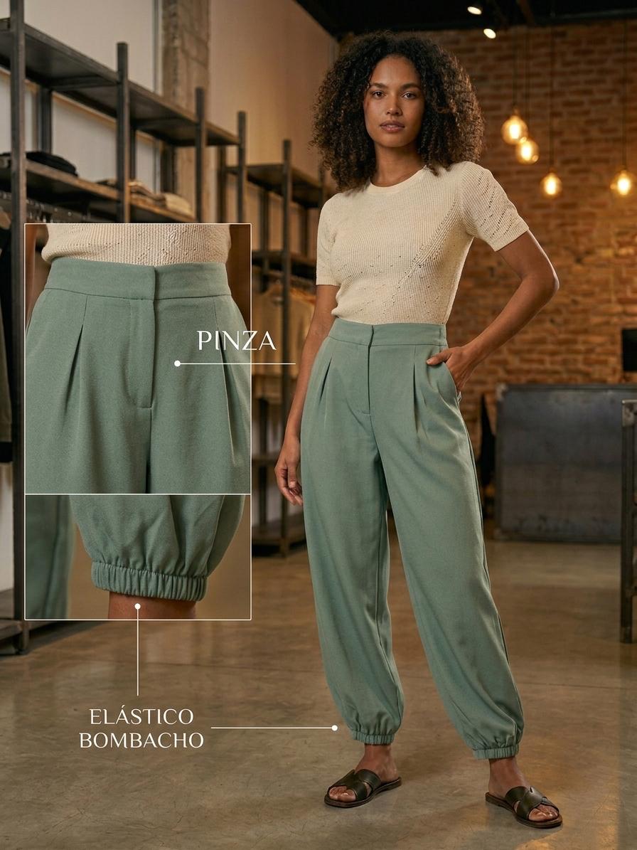 Pantalón pinzas