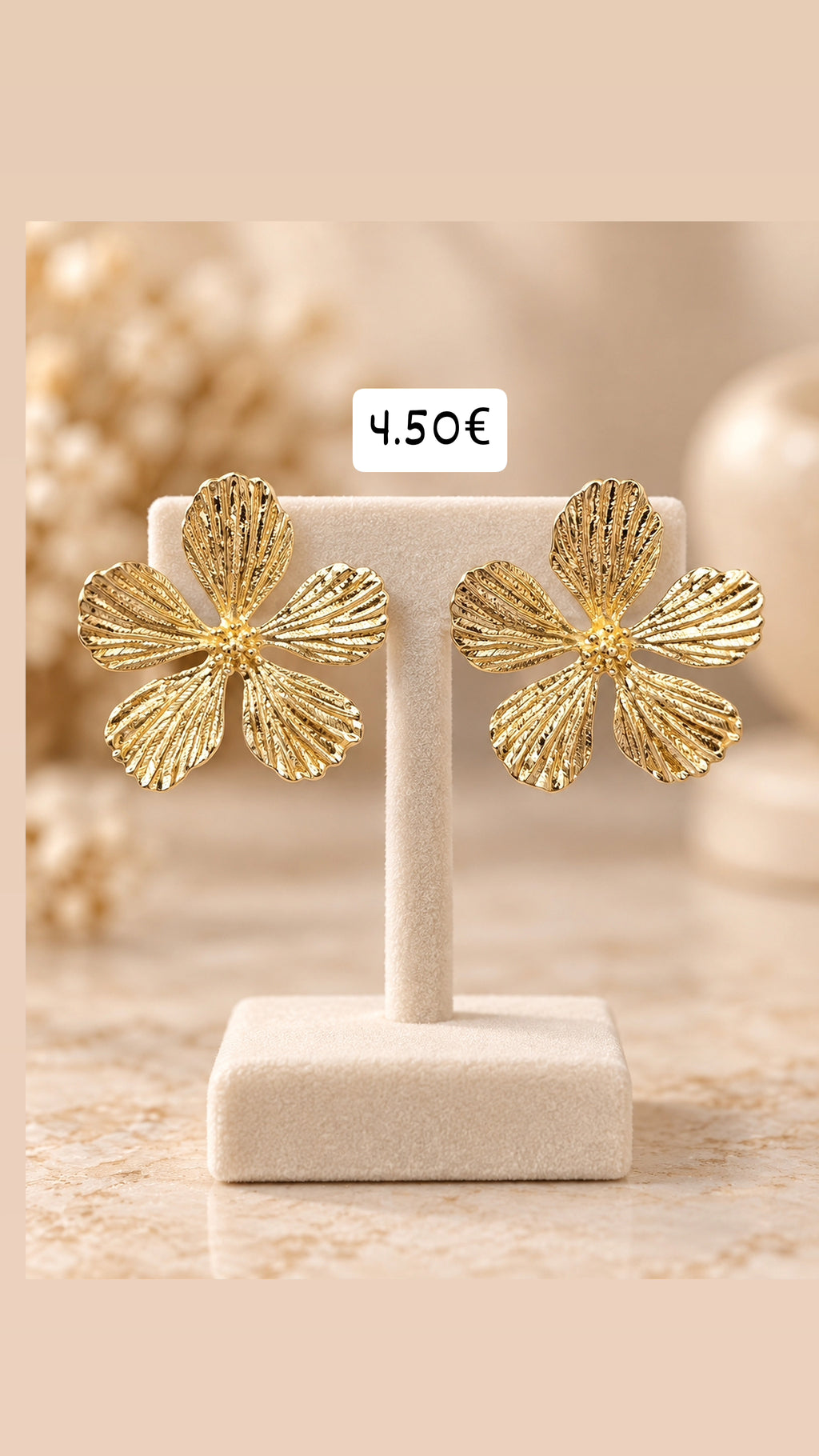 Pendientes acero